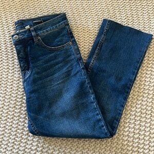 Cropped straight Jeans